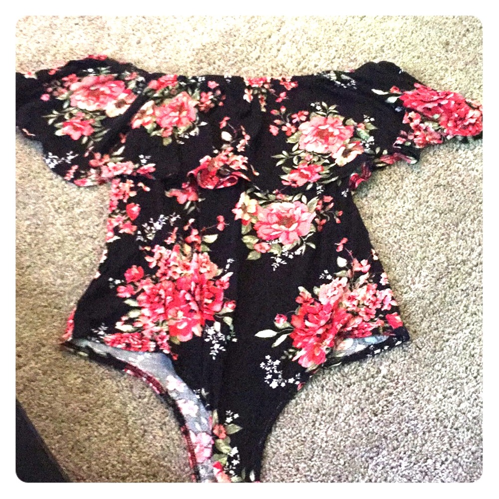 Floral bodysuit